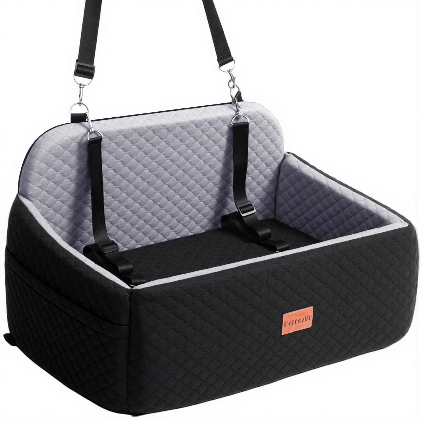 Petcozife dog car seat home-bed versatility for cozy at-home use