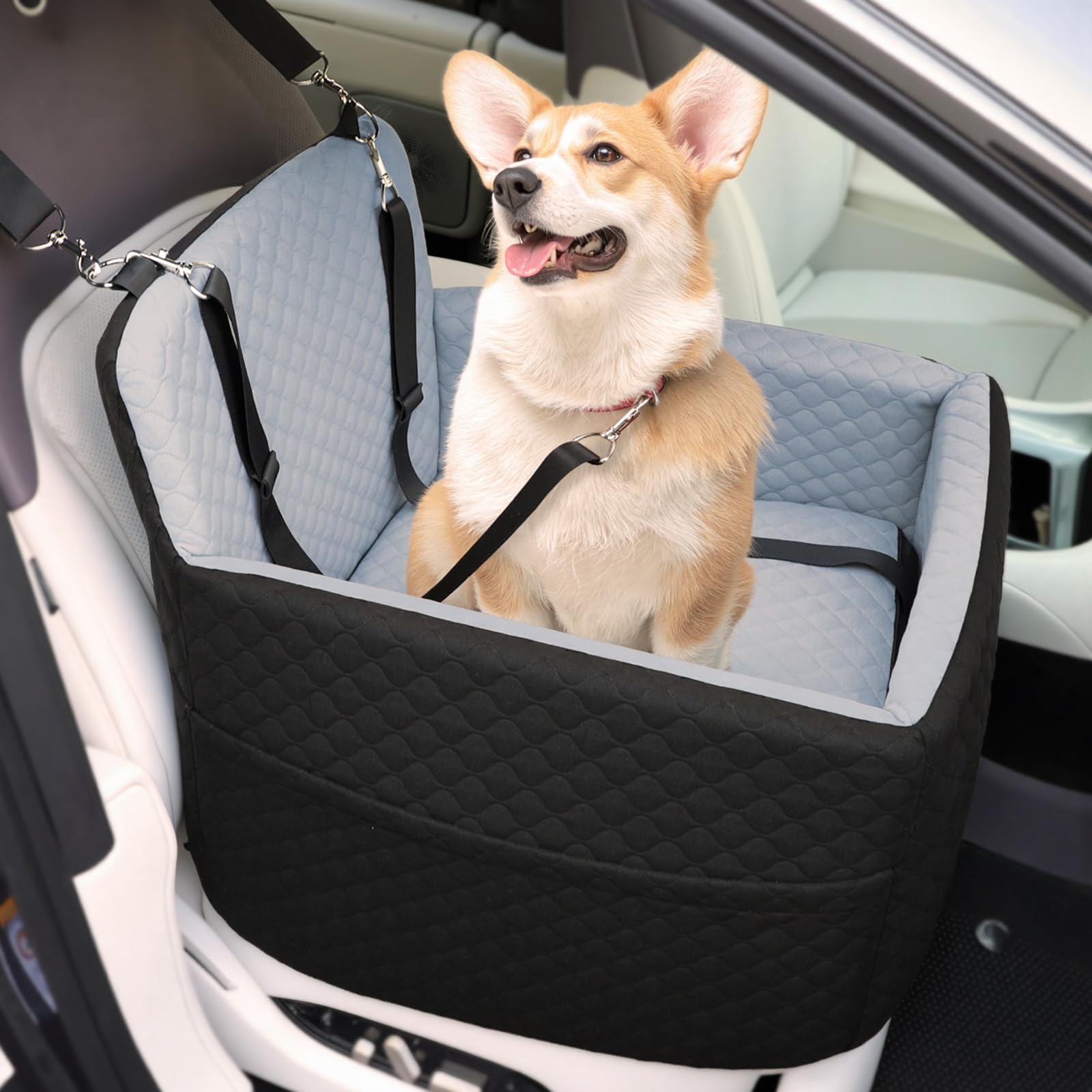 Petcozife dog car seat versatile for cabins tents and SUVs