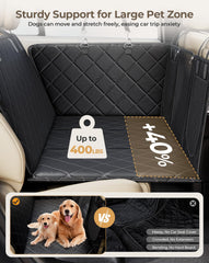 Petcozife hard-bottom plate supports dogs without collapsing on bumpy roads