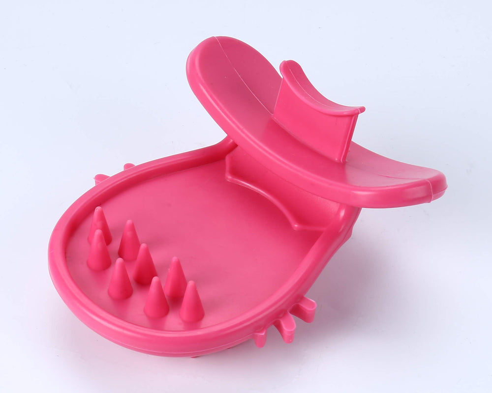PETCYY cat grooming tool shown in action for calm fur care.