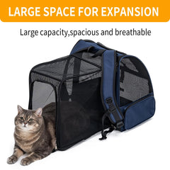 Petdiwoo Cat Backpack safety belt helps prevent escapes during travel