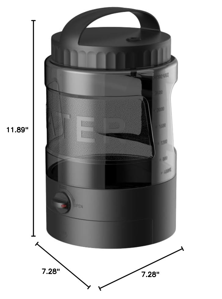 PETDOTT durable dog water dispenser stands up to outdoor use for years.