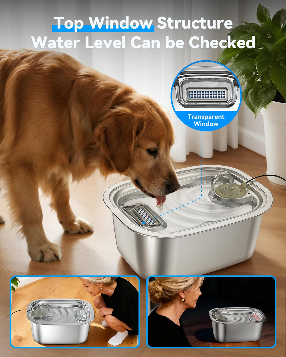 PETDOTT pump LED status close-up highlights white normal and red low indicators.