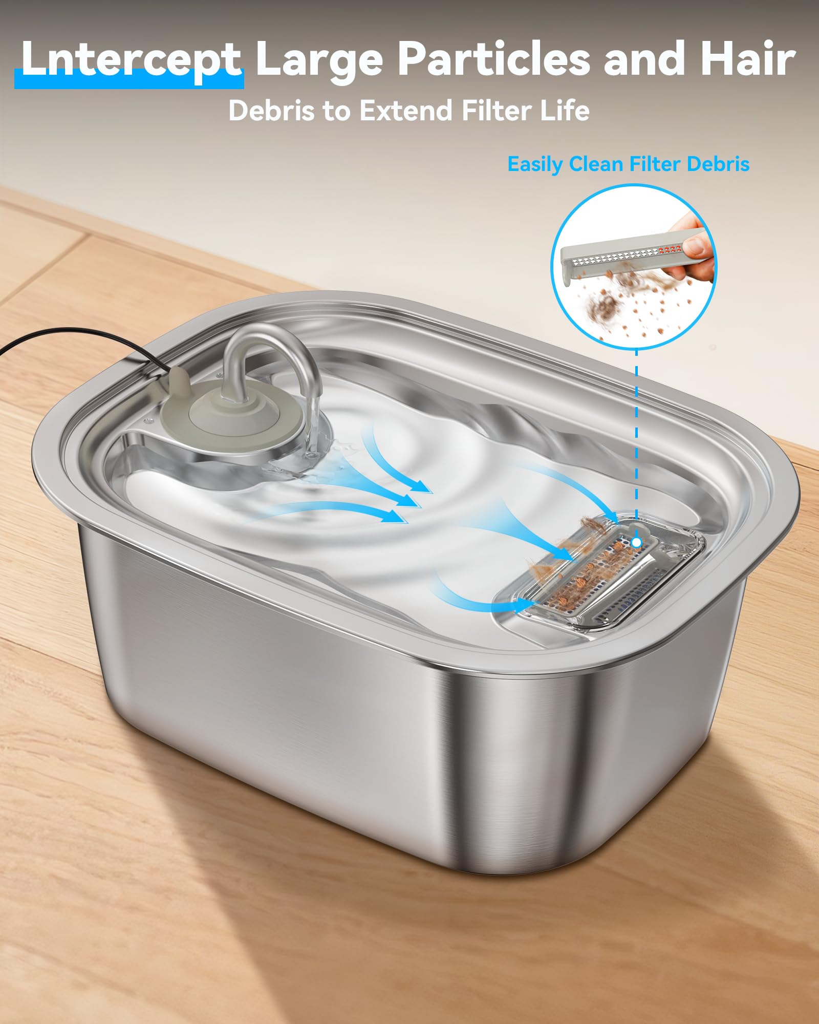 PETDOTT tool-free assembly shot demonstrates quick setup and effortless cleaning.