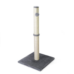 Petellow 31inch cat scratching post base shows stability for large cats.