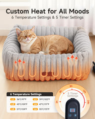 PETEMPO heated bed temperature controls let you customize cozy warmth