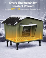 PETEMPO heating pad close-up demonstrates auto-thermostatic warmth between 95-113F.