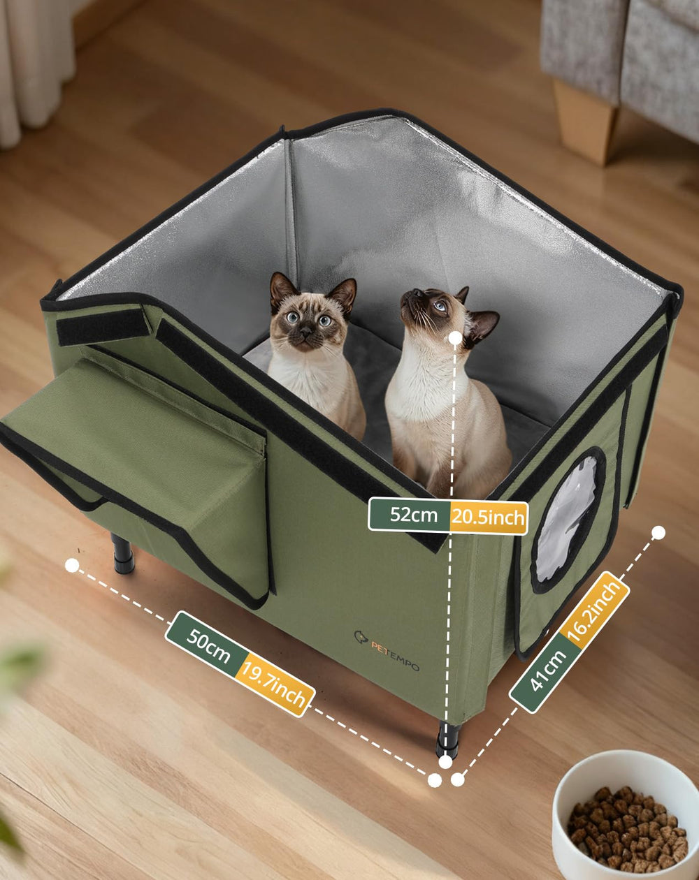 PETEMPO included chewed-resistant cord and stable base for reliable outdoor use.