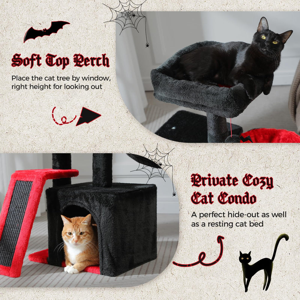 PETEPELA removable flower bed perch adds a charming resting spot for kittens.