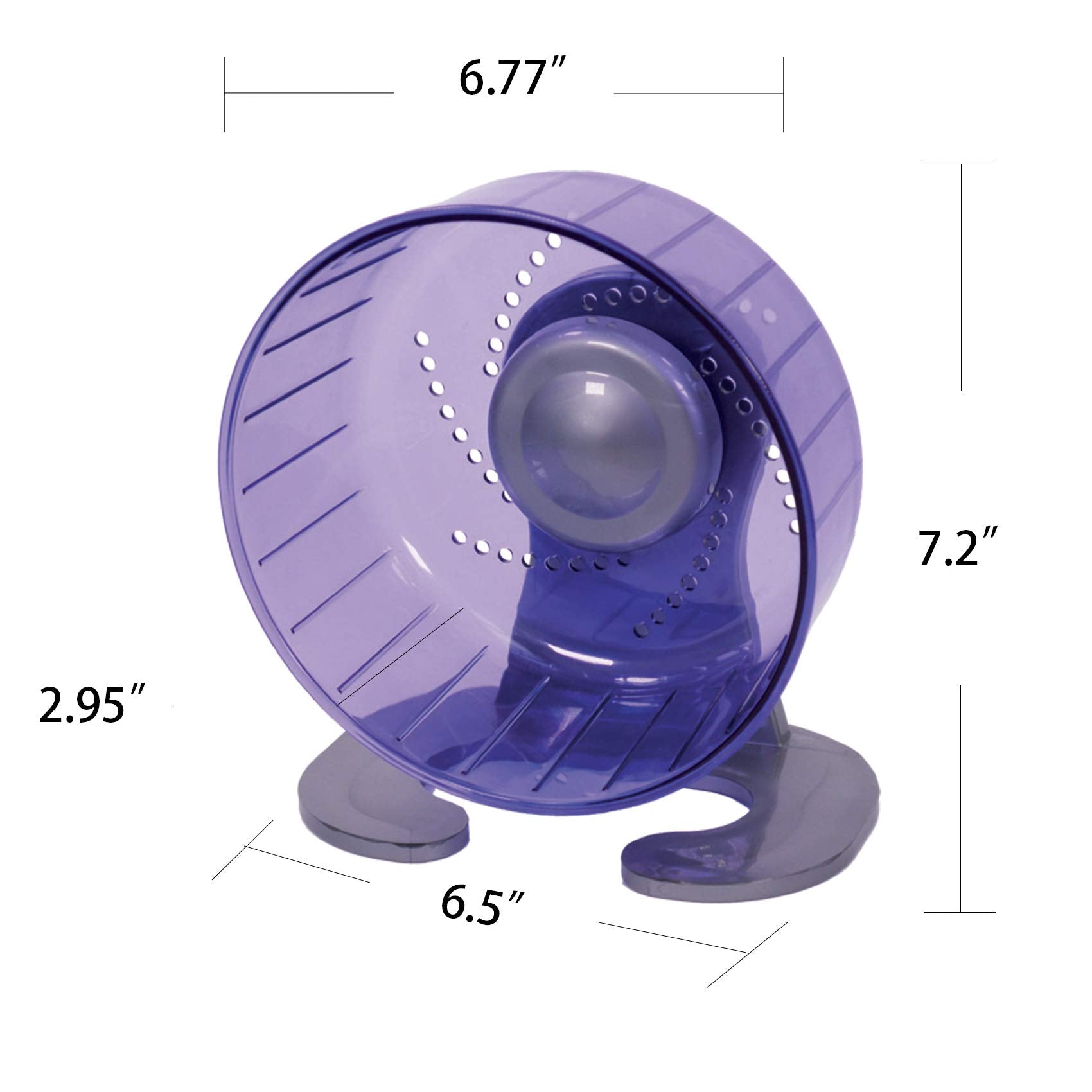 Petest hamster wheel center-disc inspection highlights smooth maintenance check.