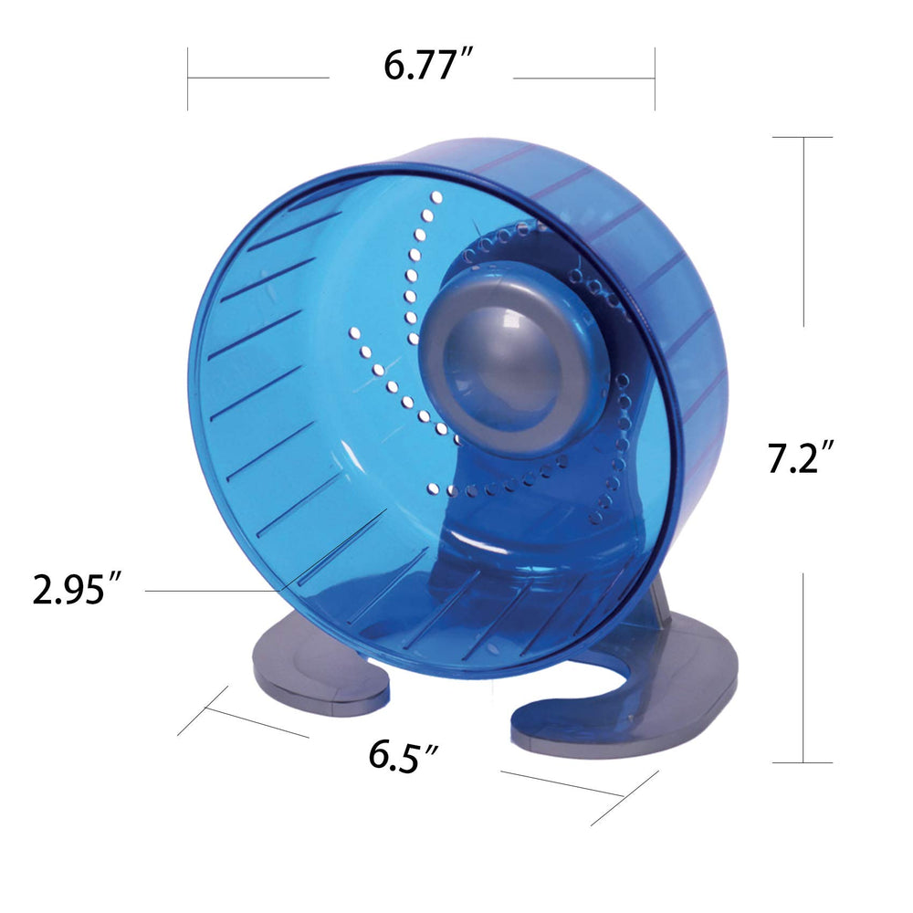 Petest hamster wheel easy-clean blue using mild soap keeps it tidy