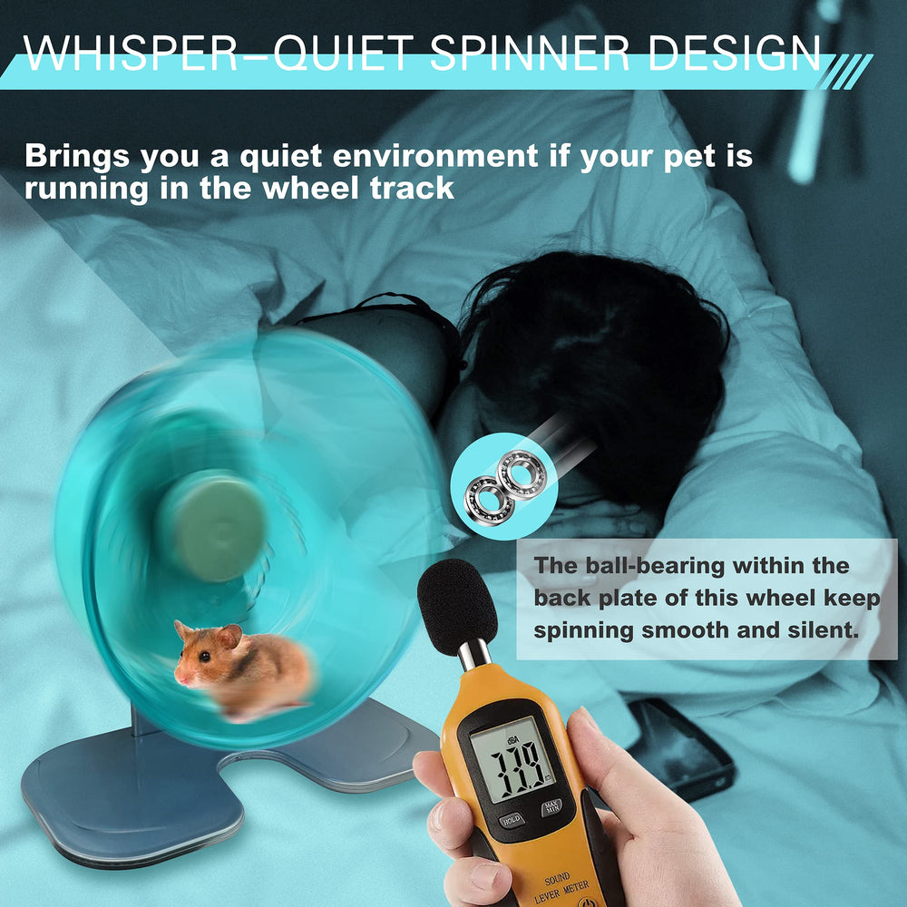 Petest hamster wheel sturdy construction ensures long-lasting use in busy homes.