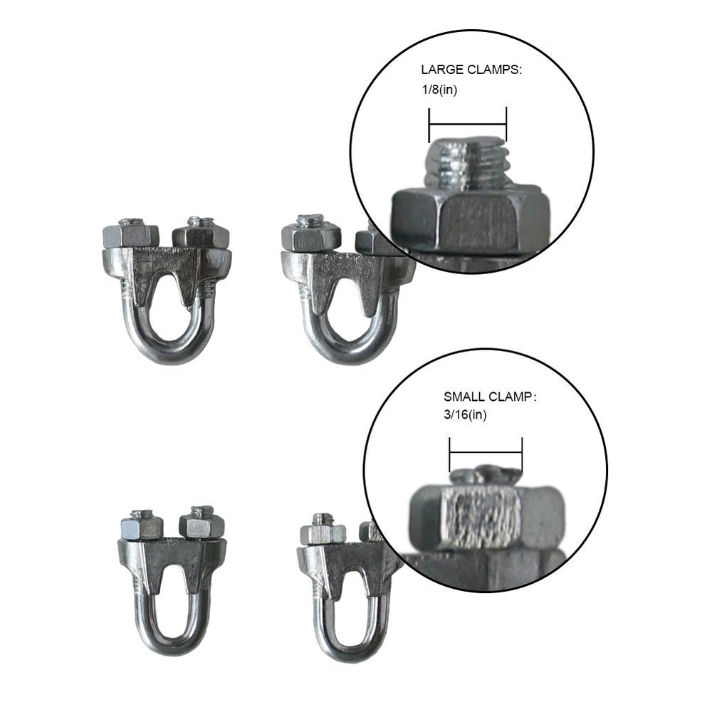 Petest trolley anti-rust snaps ensure quick attachment to posts without corrosion