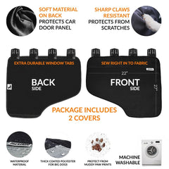 PetEvo two-pack interior protection shown with easy tool-free installation.
