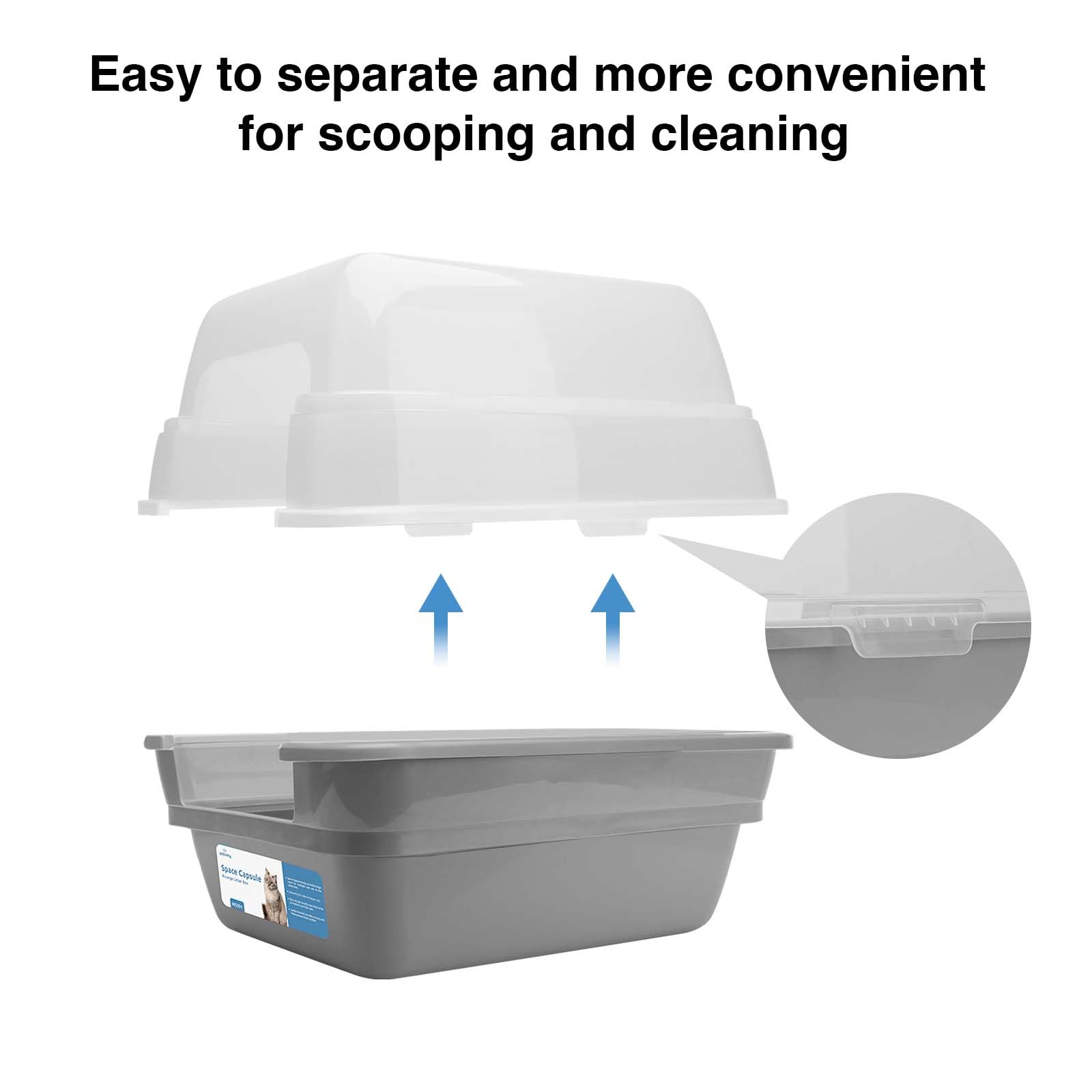 Petfamily two-use configuration supports kittens to adults.
