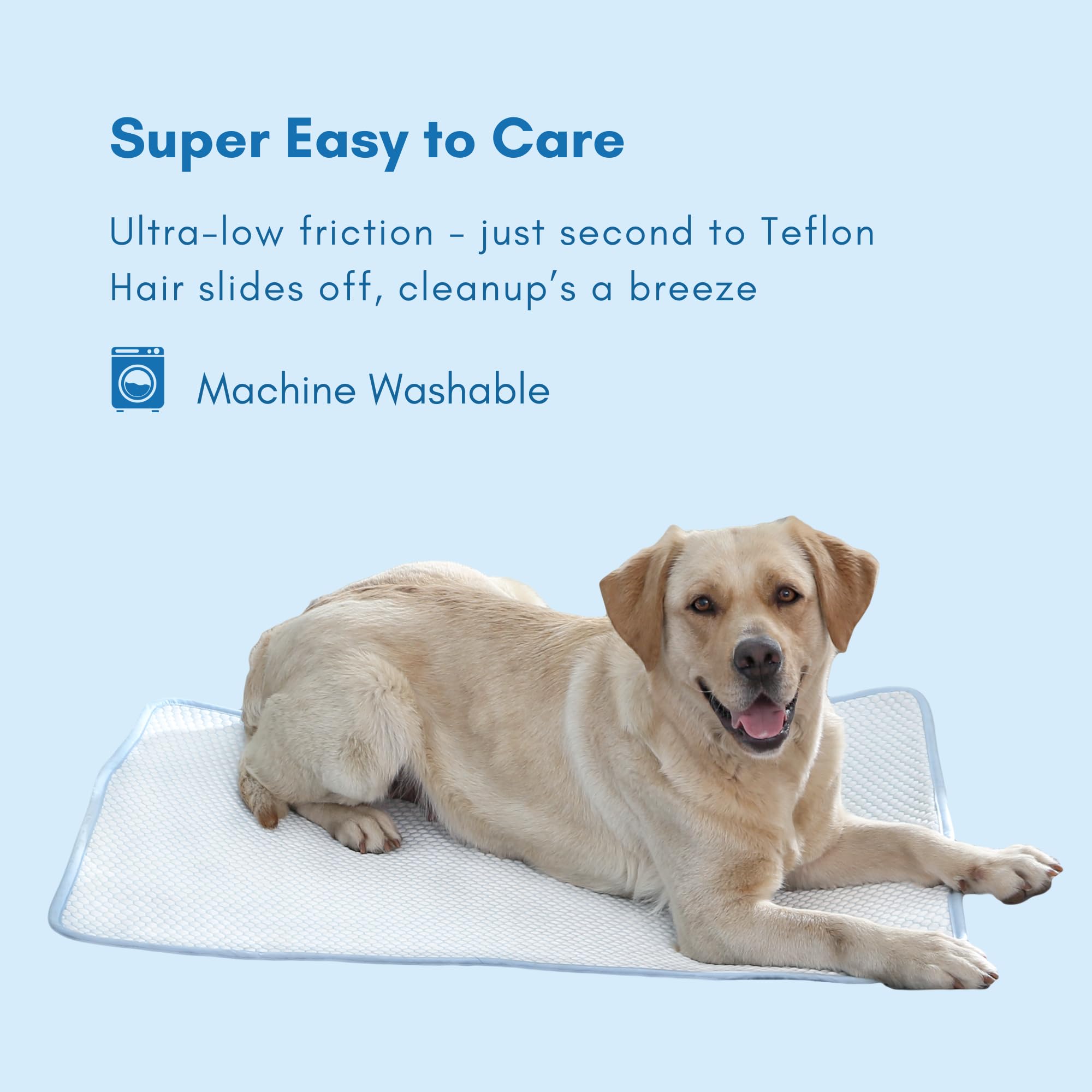 Petfelix dog cooling mat foldable portable design easy to carry and store.