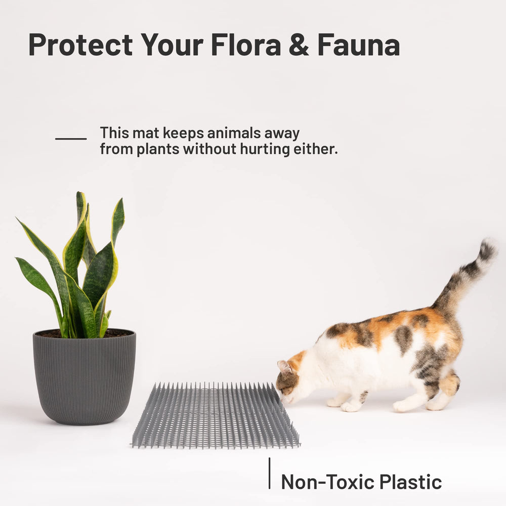 Petfolio scat mat used indoors to keep cats off the sofa