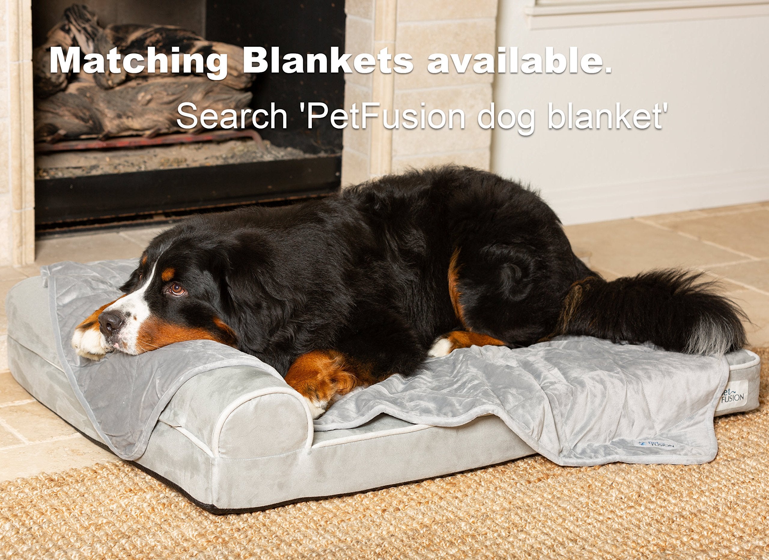 PetFusion BetterLounge simple assembly showing loading bolsters into the cover.