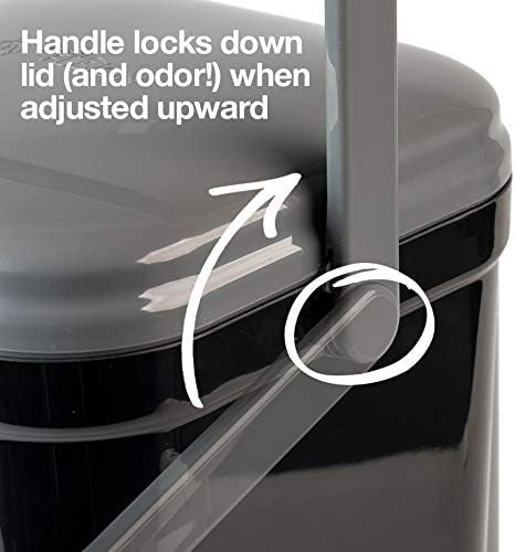 PetFusion built-in poop bag holder keeps bags ready for quick scooping