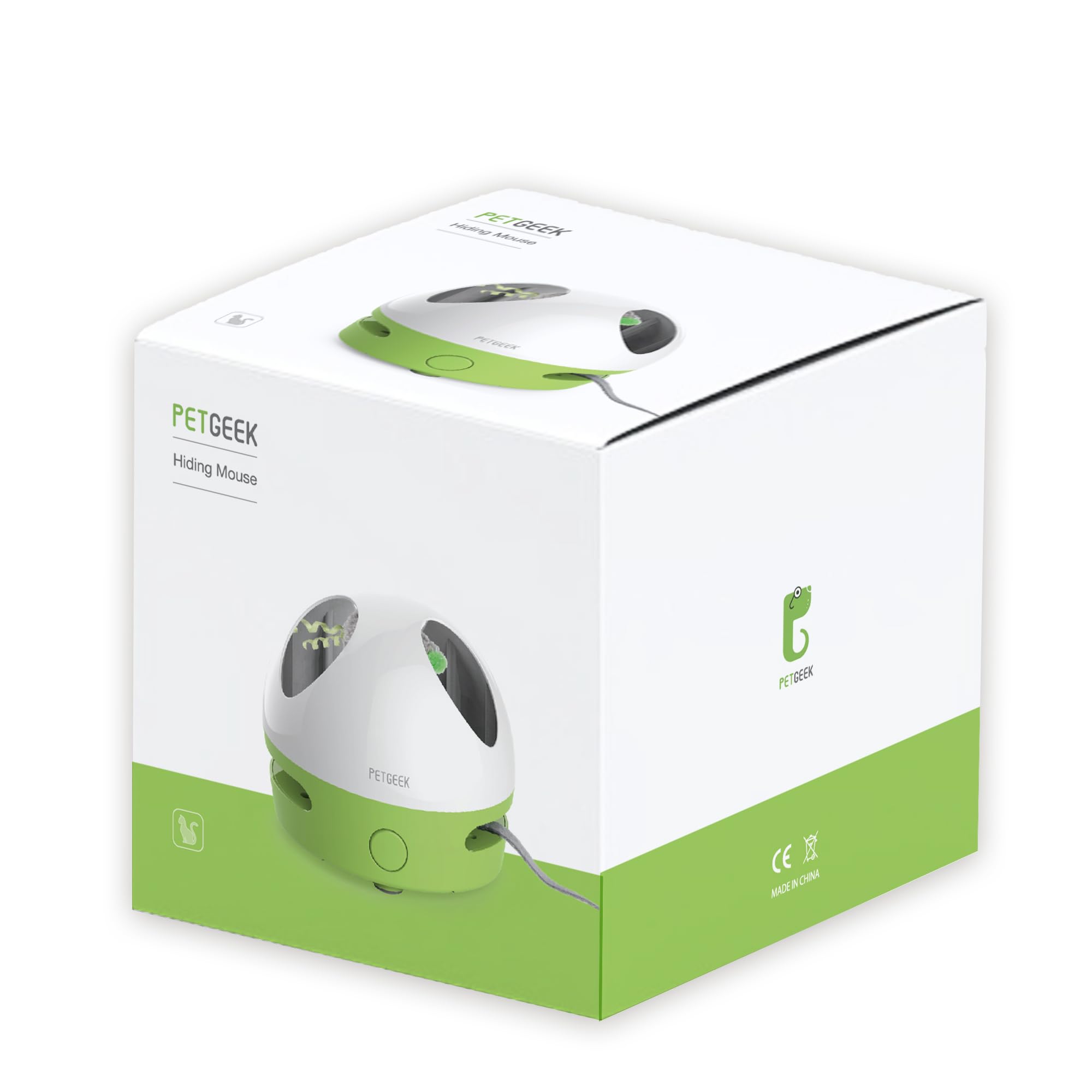 PETGEEK Hidey Mouse anti-slip base prevents slides