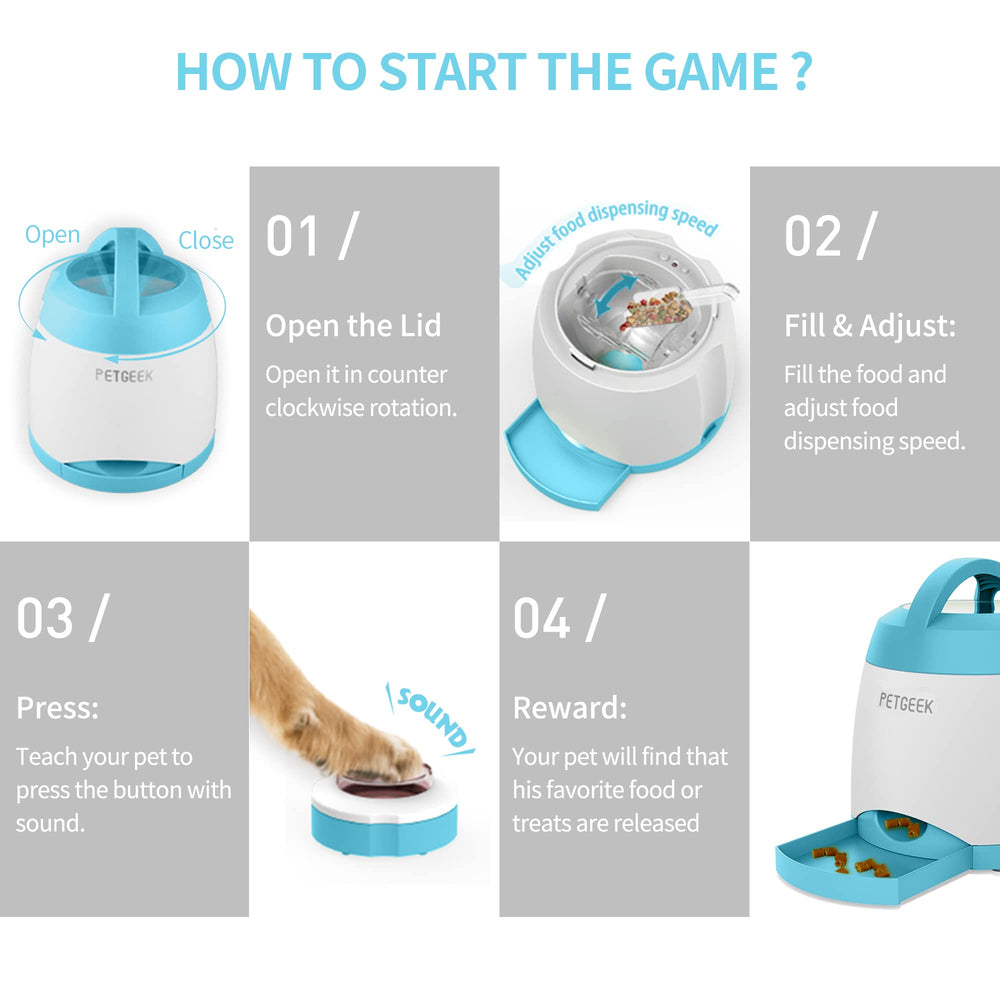 PETGEEK remote control — extend play distance for indoor and outdoor fun