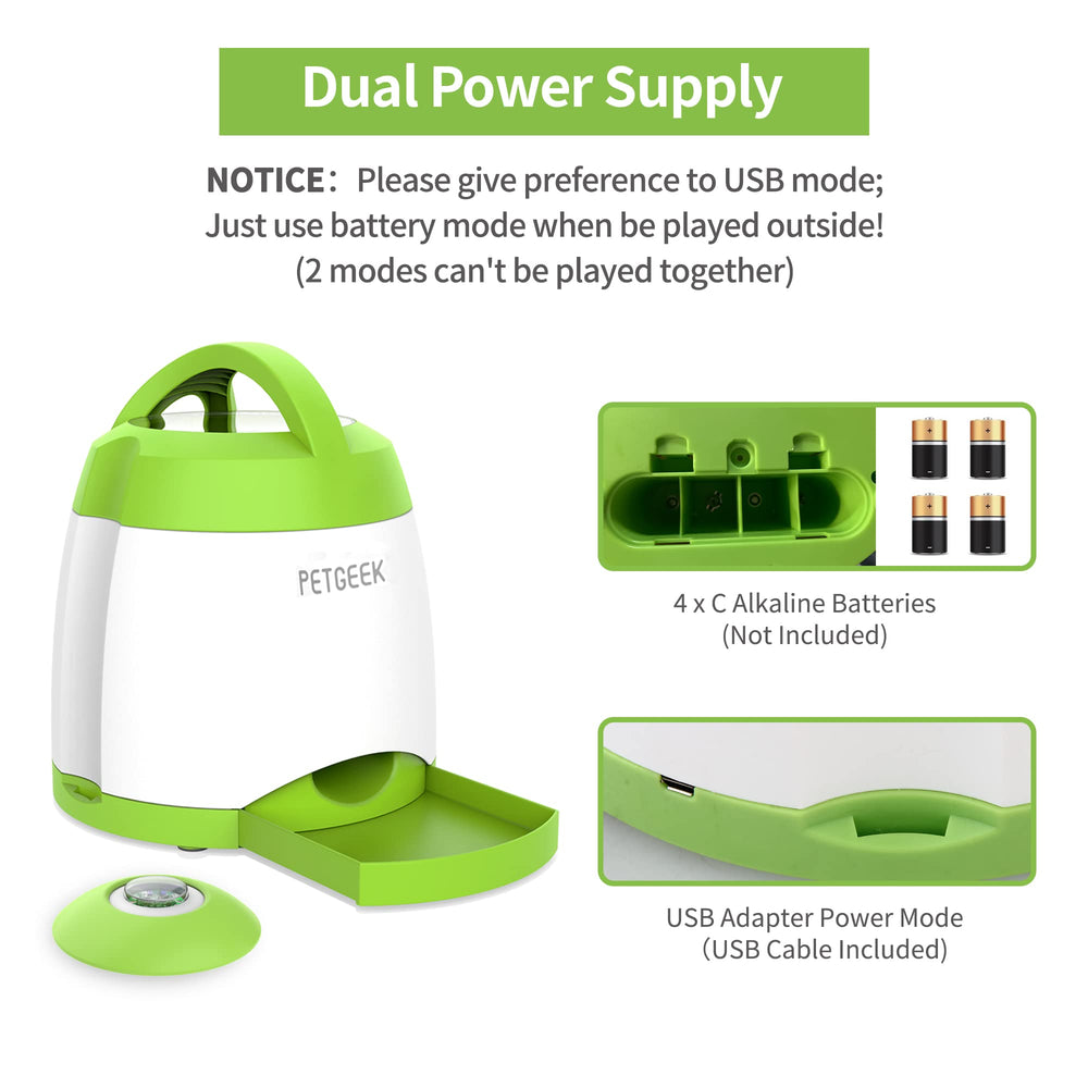 PETGEEK remote range supports training and play indoors up to 164 ft.