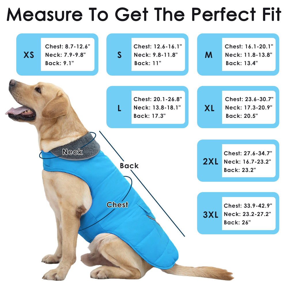 Petglad dog coat adjustable strap ensures a snug, secure fit