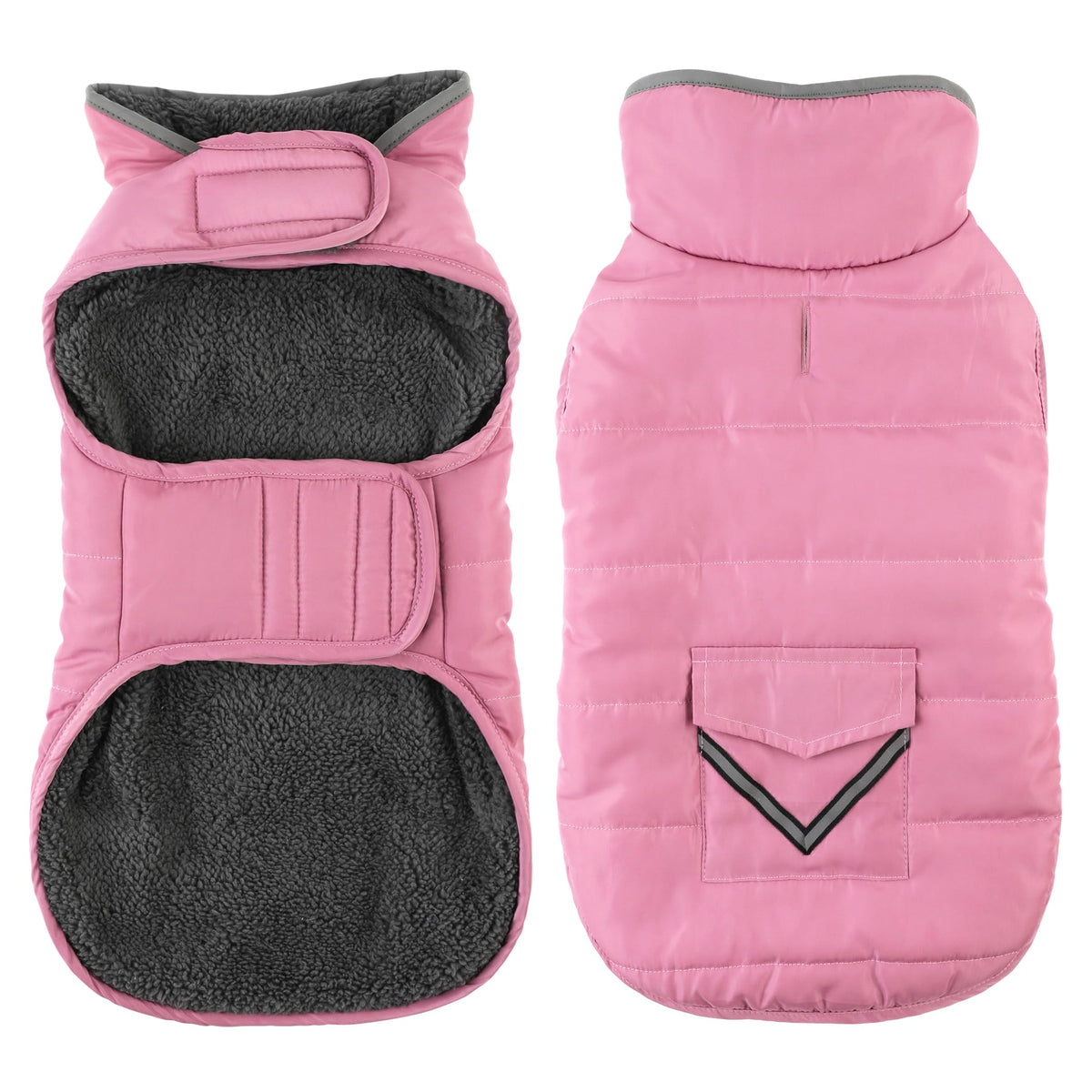 Petglad Dog Coat Waterproof keeps your pet dry on snowy walks