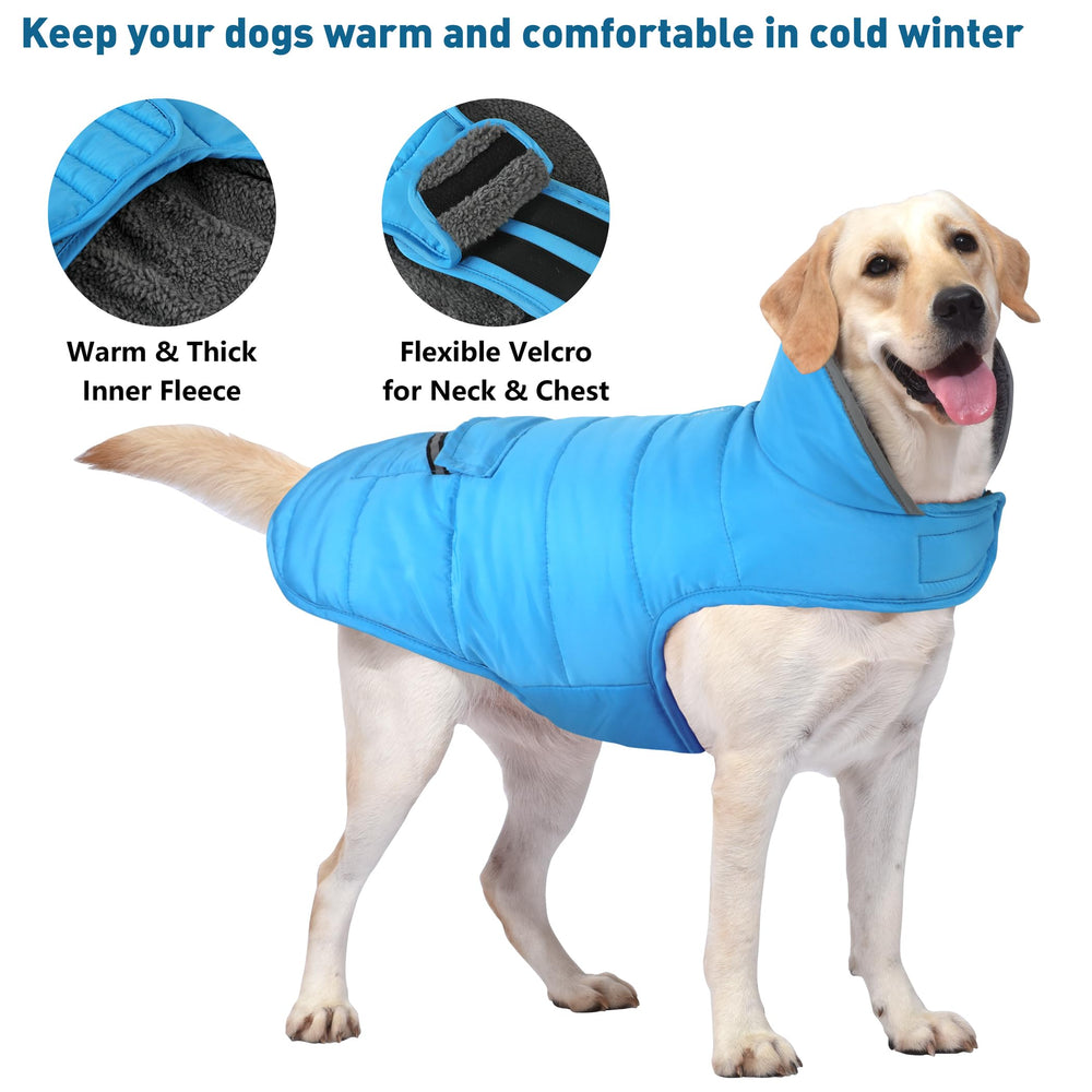 Petglad dog coat windproof design helps maintain warmth on breezy days