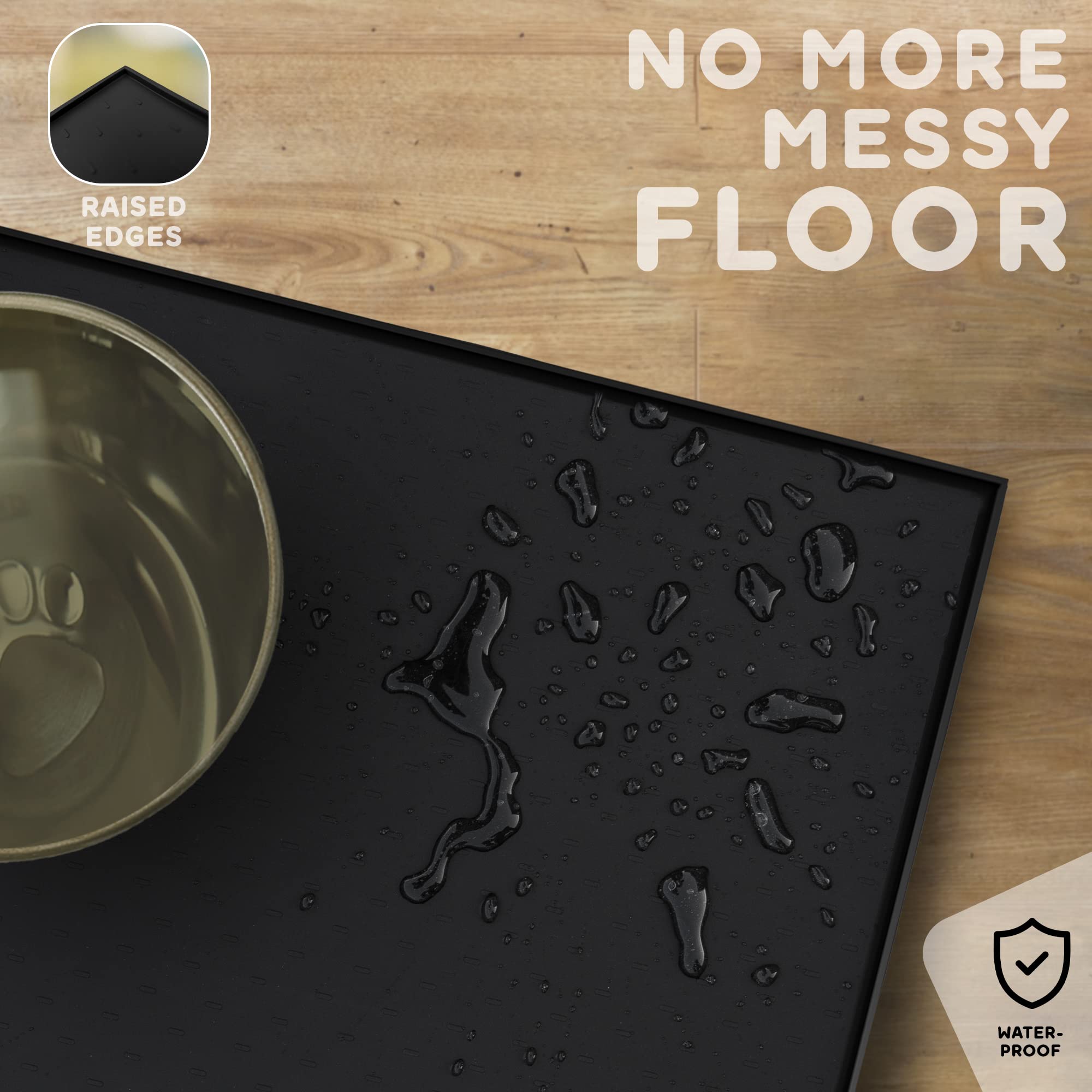 PETHAPPILY cat and dog mat fits various bowls and fountains.