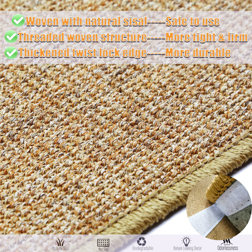 Pethave Cat Scratcher Mat on floor ideal for indoor cats and furniture protection
