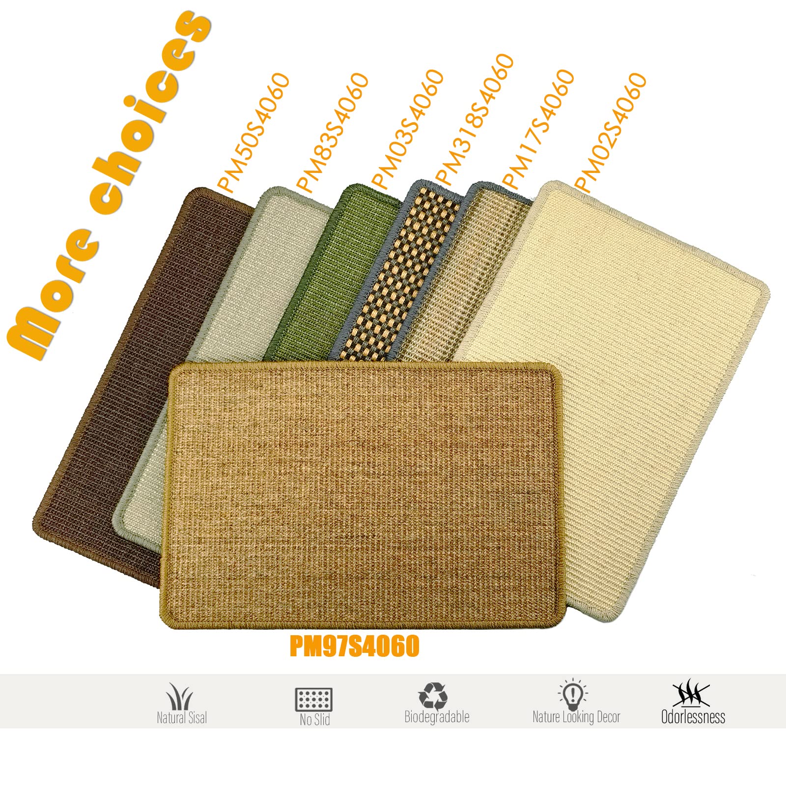 Pethave Cat Scratcher Mat wall use helps redirect scratching upward