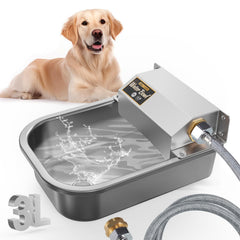 PETHIND automatic water dispenser wall-mount keeps dogs hydrated with convenient 3L capacity.