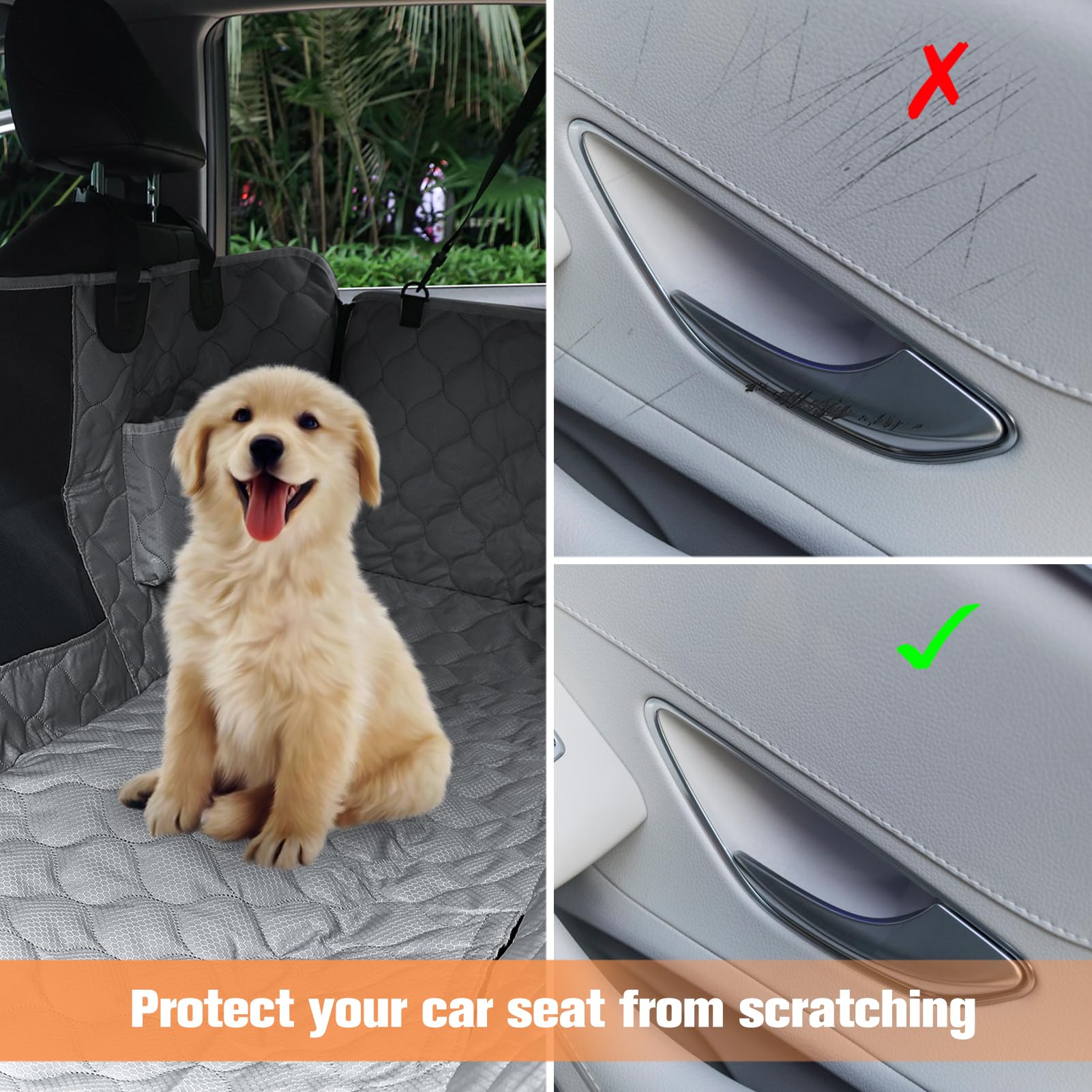 PETICON 54W x 58L size fits cars, trucks, SUVs, and Jeeps for protection.