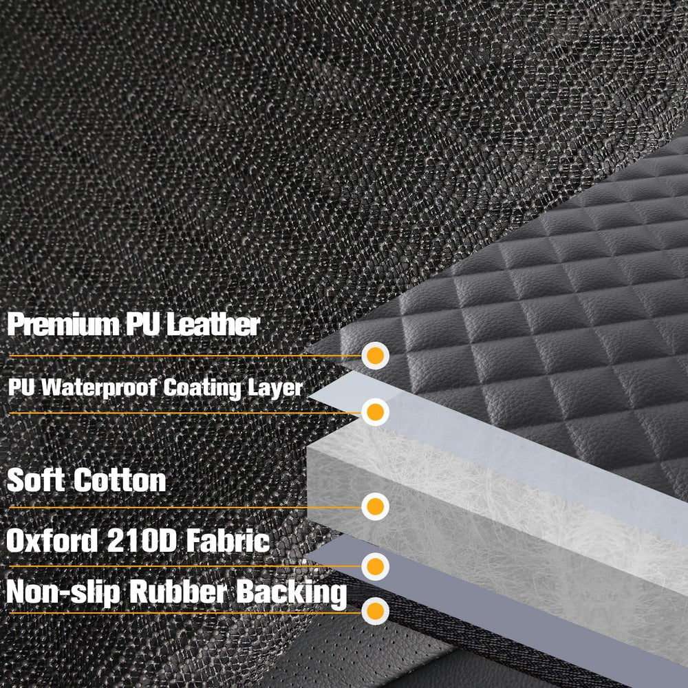 PETICON Dog Car Seat Cover all-round protection against fur, sand, and moisture.