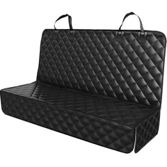 PETICON Dog Car Seat Cover back seat PU leather for durable protection and grip.