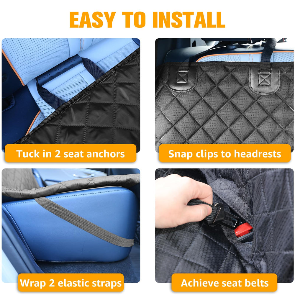 PETICON non-slip backing helps pets stay safe during quick turns.