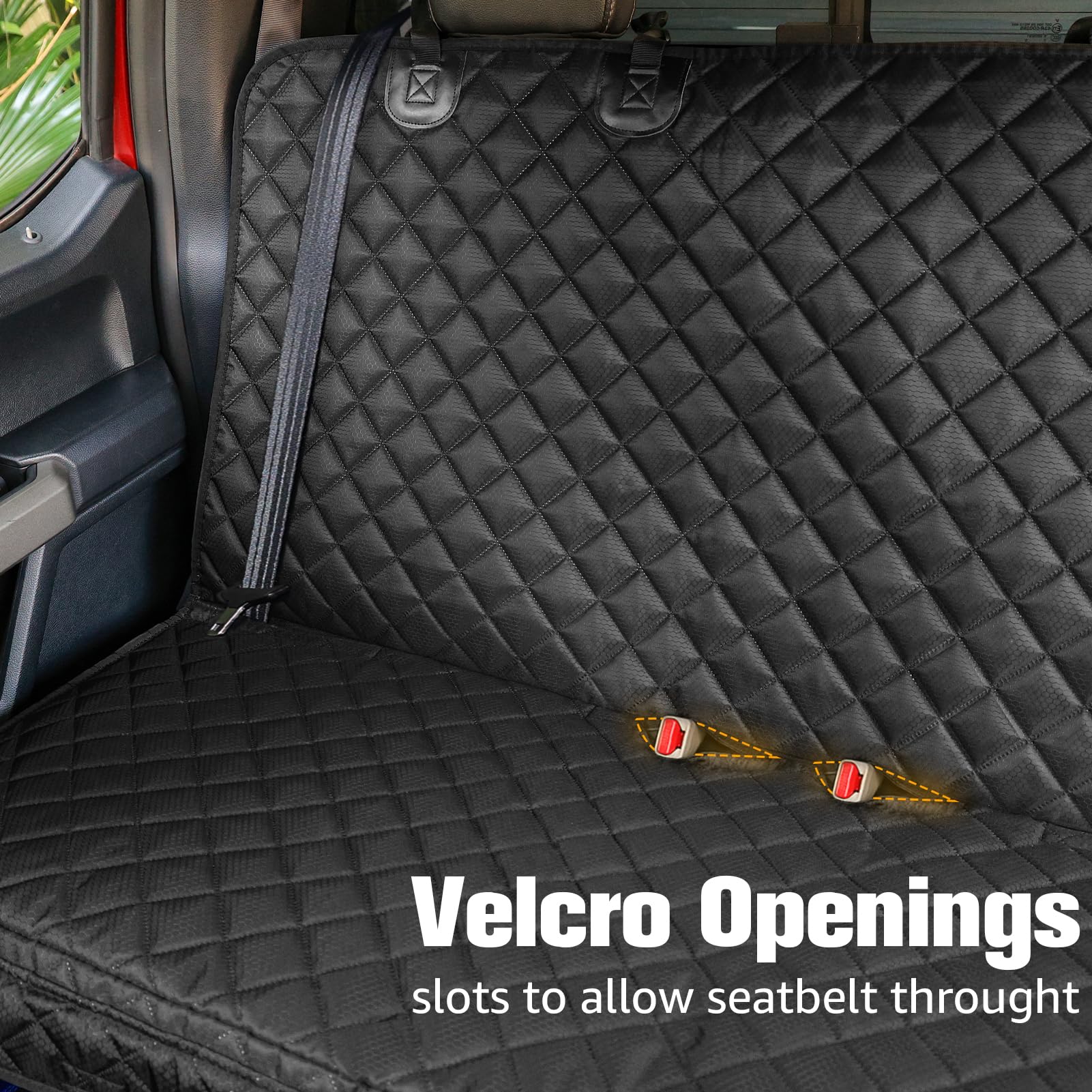 PETICON scratch-resistant 600D fabric endures claws and adventures on road trips.
