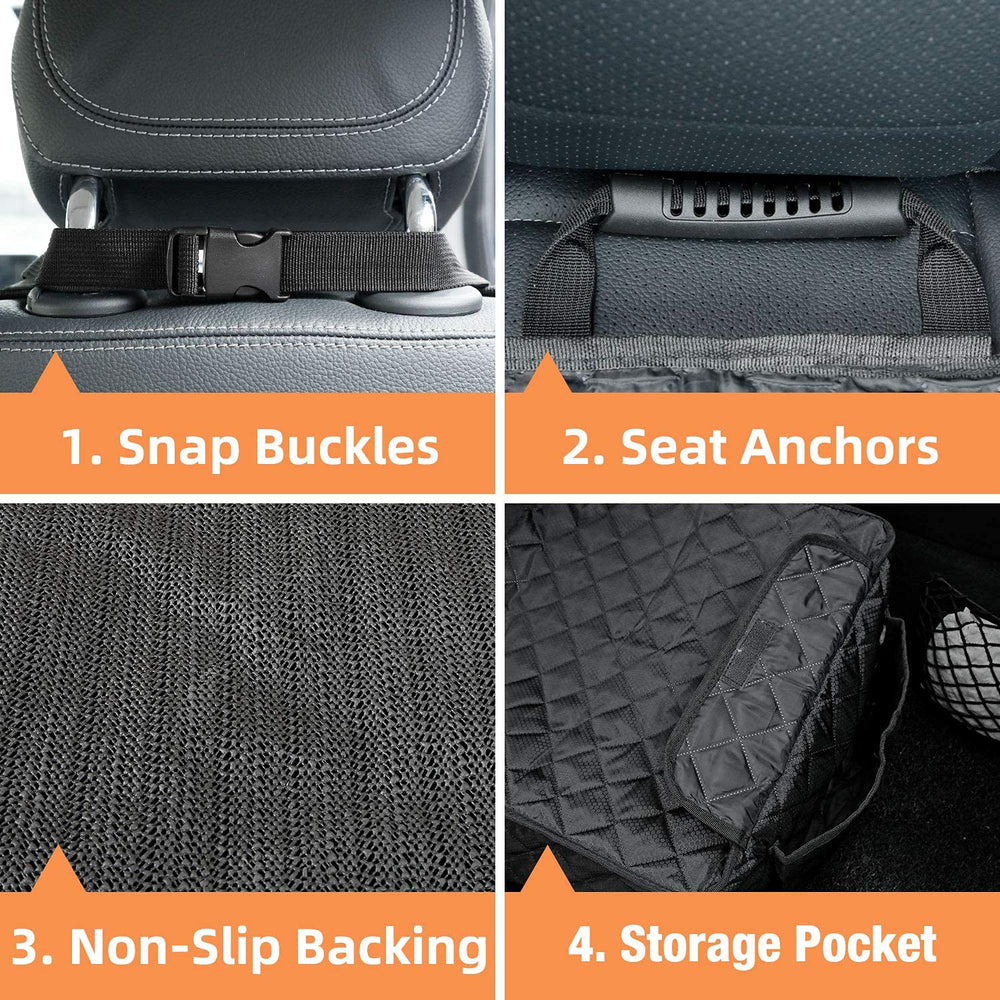 PETICON front-seat-cover dog travel use for road trips