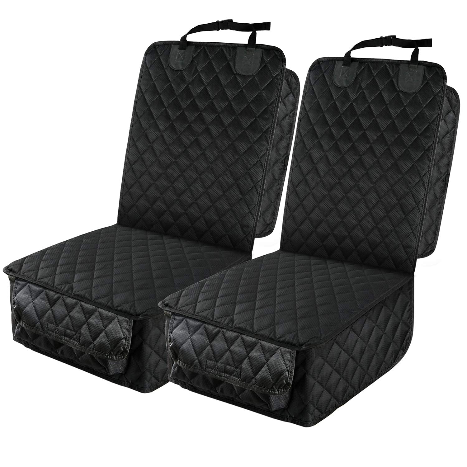 PETICON waterproof front-seat-cover with side-flaps protects upholstery from spills
