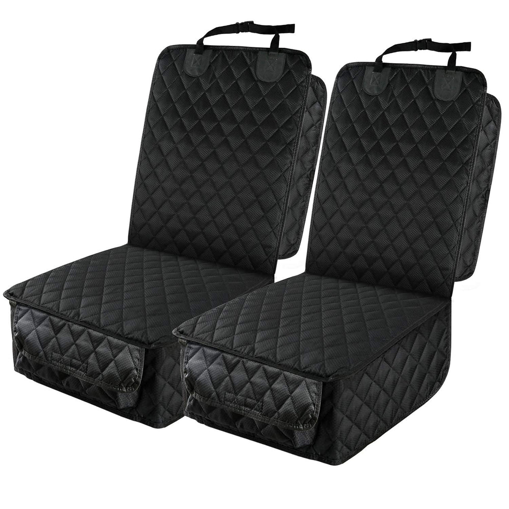 PETICON waterproof front-seat-cover with side-flaps protects upholstery from spills