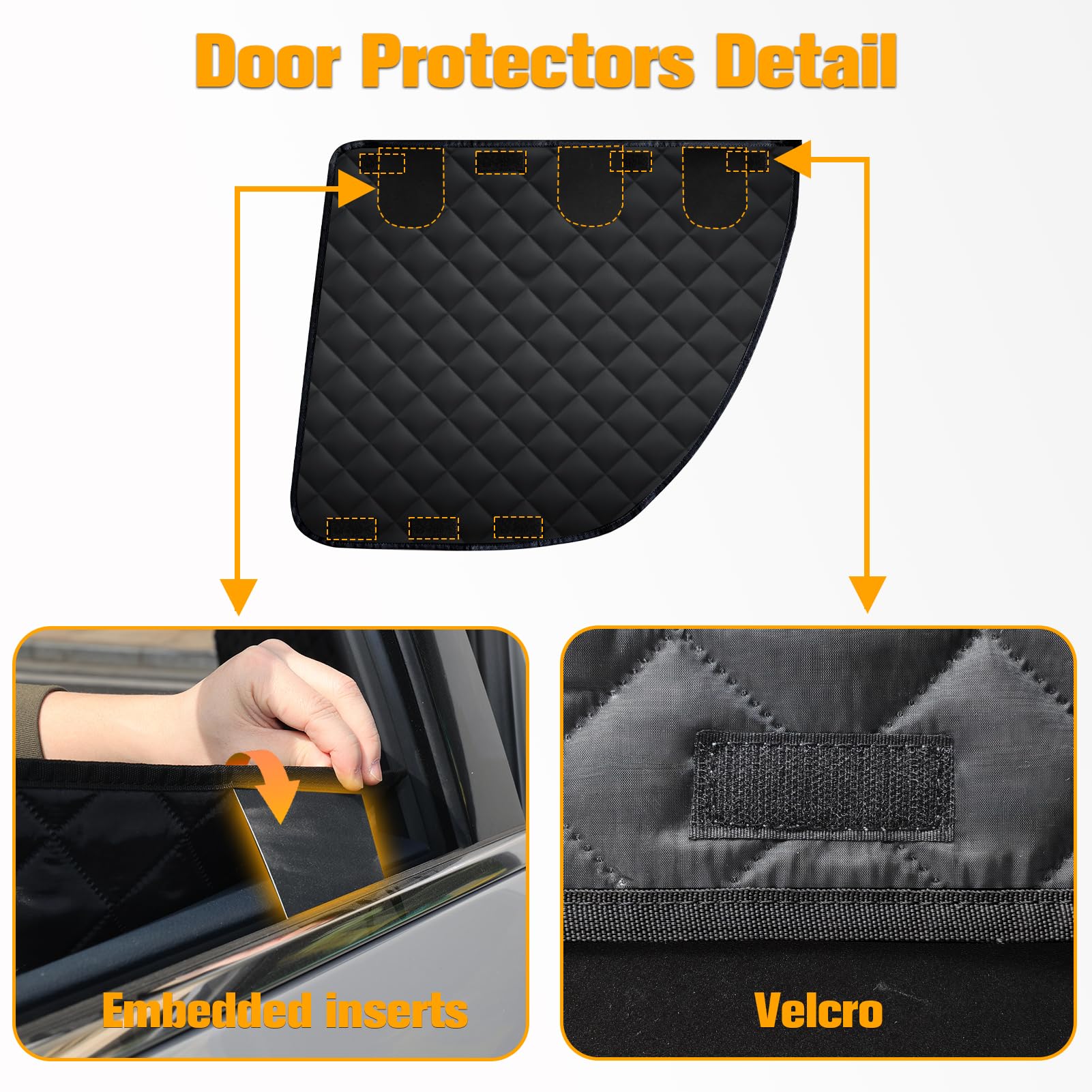 PETICON mesh window improves airflow and helps dogs stay calm during travel.