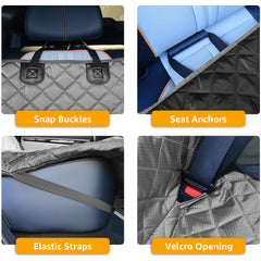 PETICON scratch-resistant 600D Oxford guards against claw marks and wear.