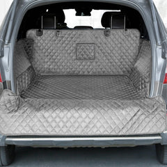 PETICON SUV Cargo Liner folded setup demonstrates compact storage in your trunk.