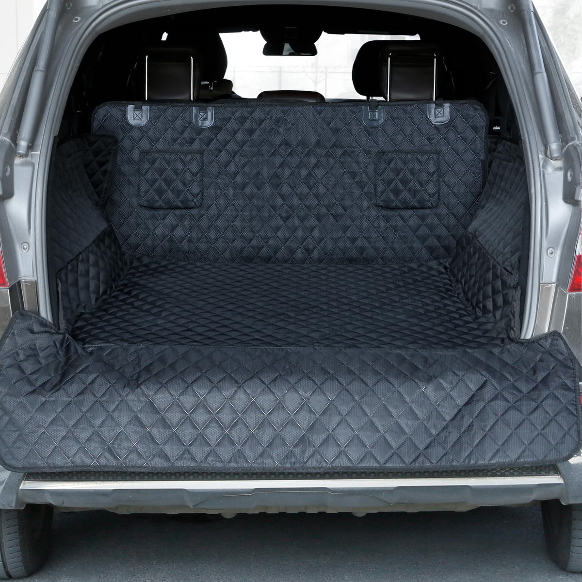 PETICON SUV cargo liner folded view highlights compact storage and portability
