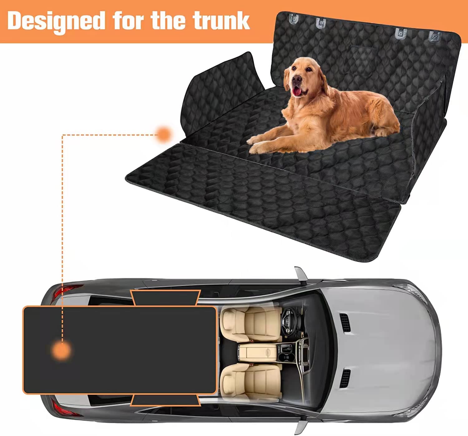 PETICON SUV Cargo Liner full-size fit for large cargo areas