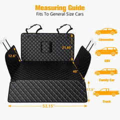 PETICON SUV Cargo Liner scratch-resistant PU leather close-up durability