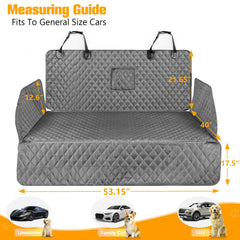 PETICON SUV Cargo Liner side flap protector guards door panels from scratches.