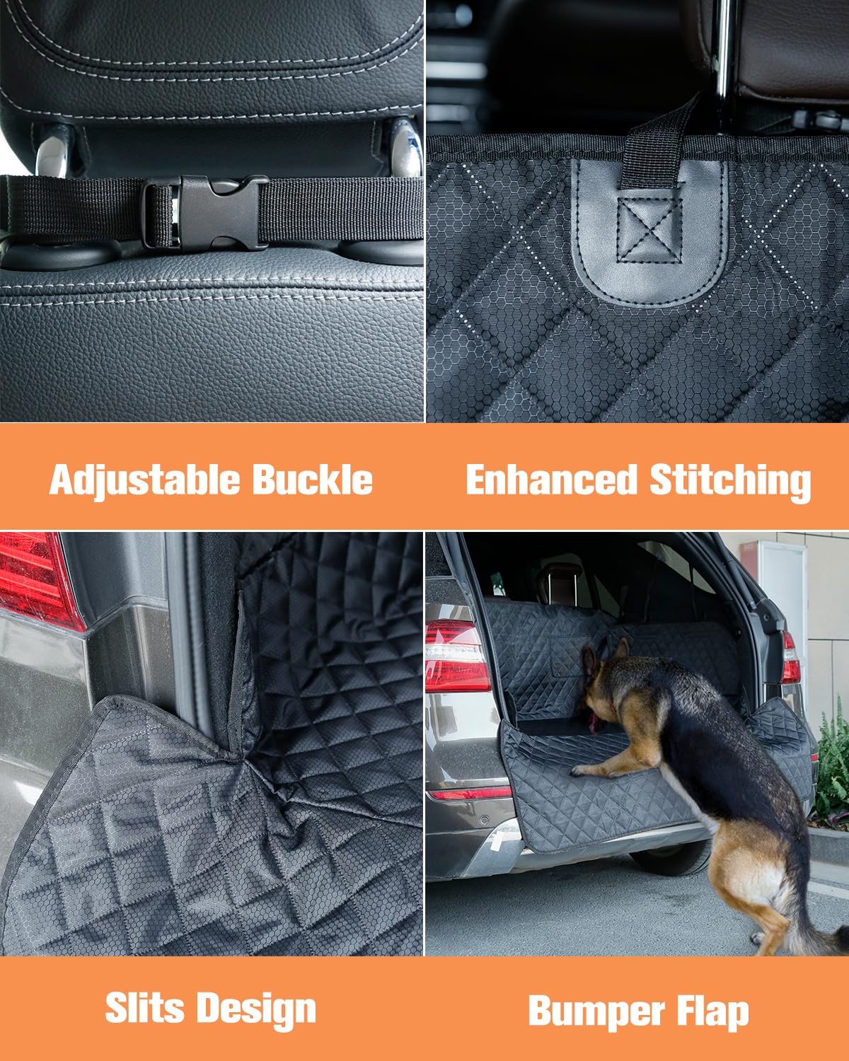 PETICON cargo liner water-resistant fabric resists spills and mud during adventures