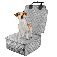 PETICON waterproof front seat cover protects against spills and messes.